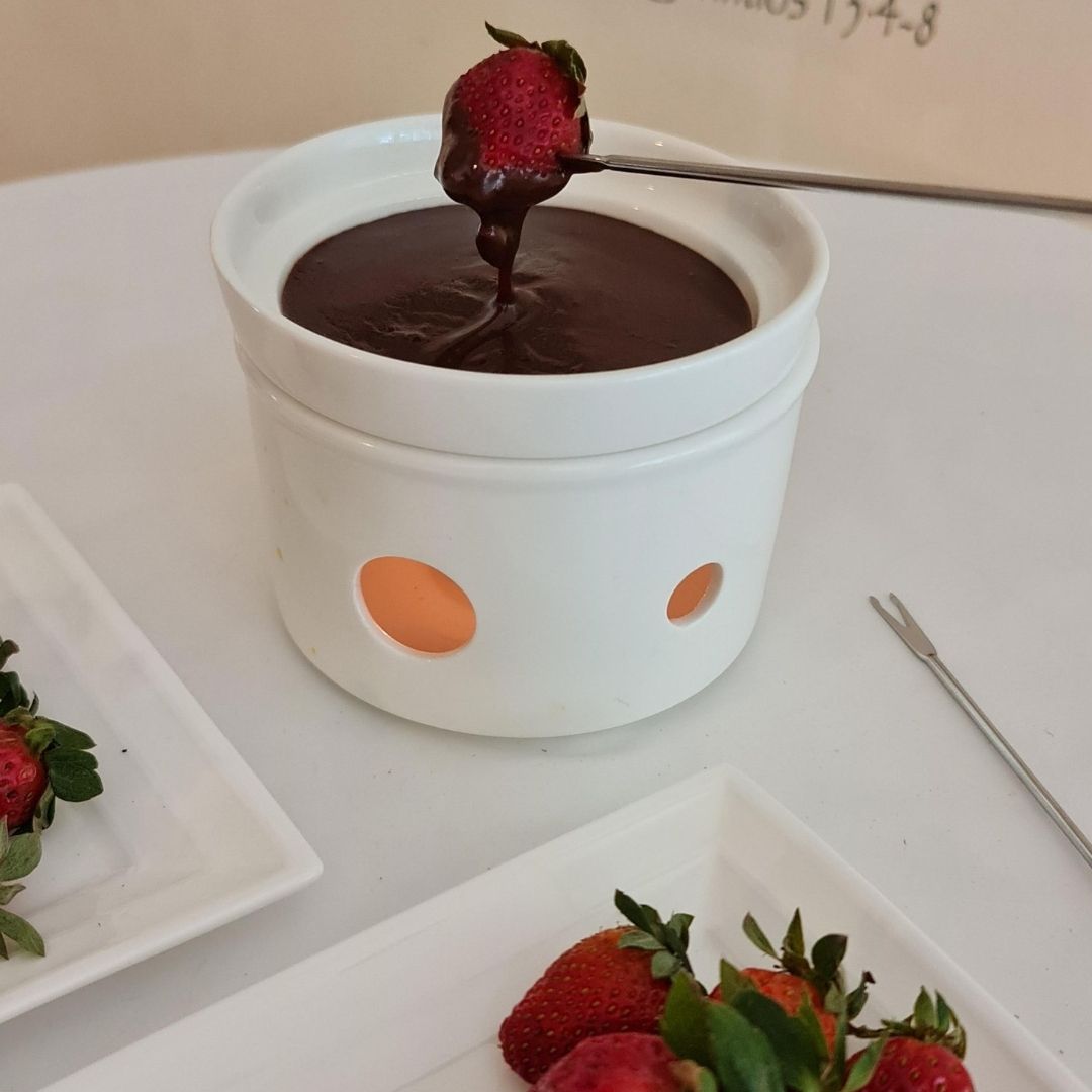 Set de Fondue con Fondue de Chocolate