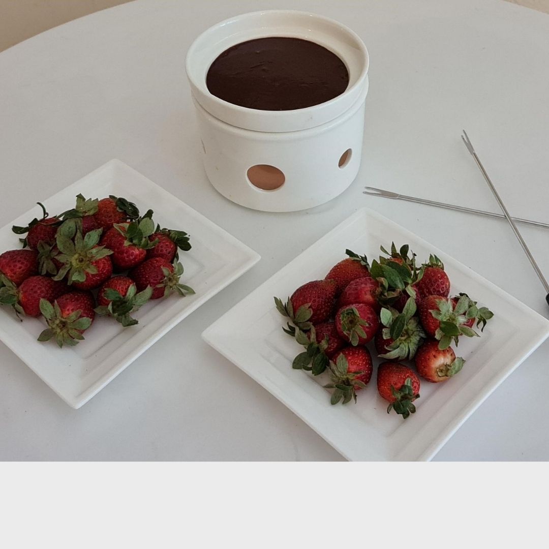 Set de Fondue con Fondue de Chocolate