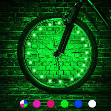 Luces para ruedas de bicicleta - Colores: Azul, Verde y Rojo