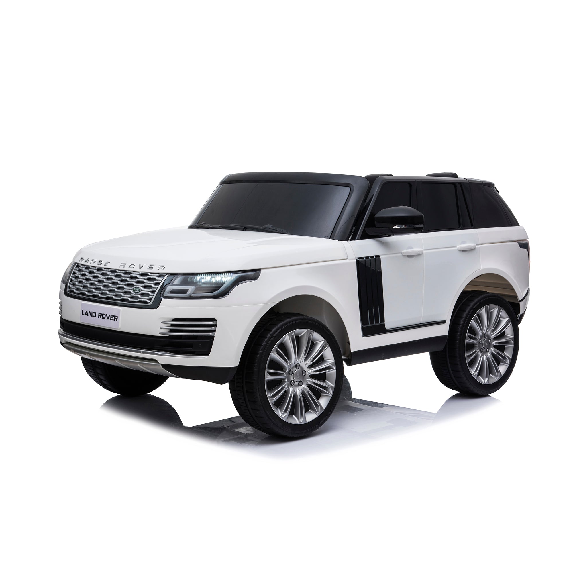 Carro Electrico - Range Rover Blanco - 2 Asientos (Edad 3-8)