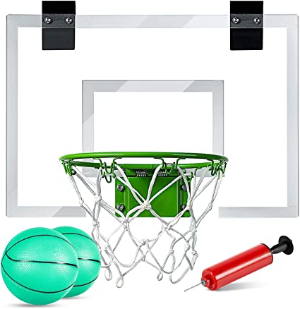 Mini Aro de baloncesto que brilla en la oscuridad