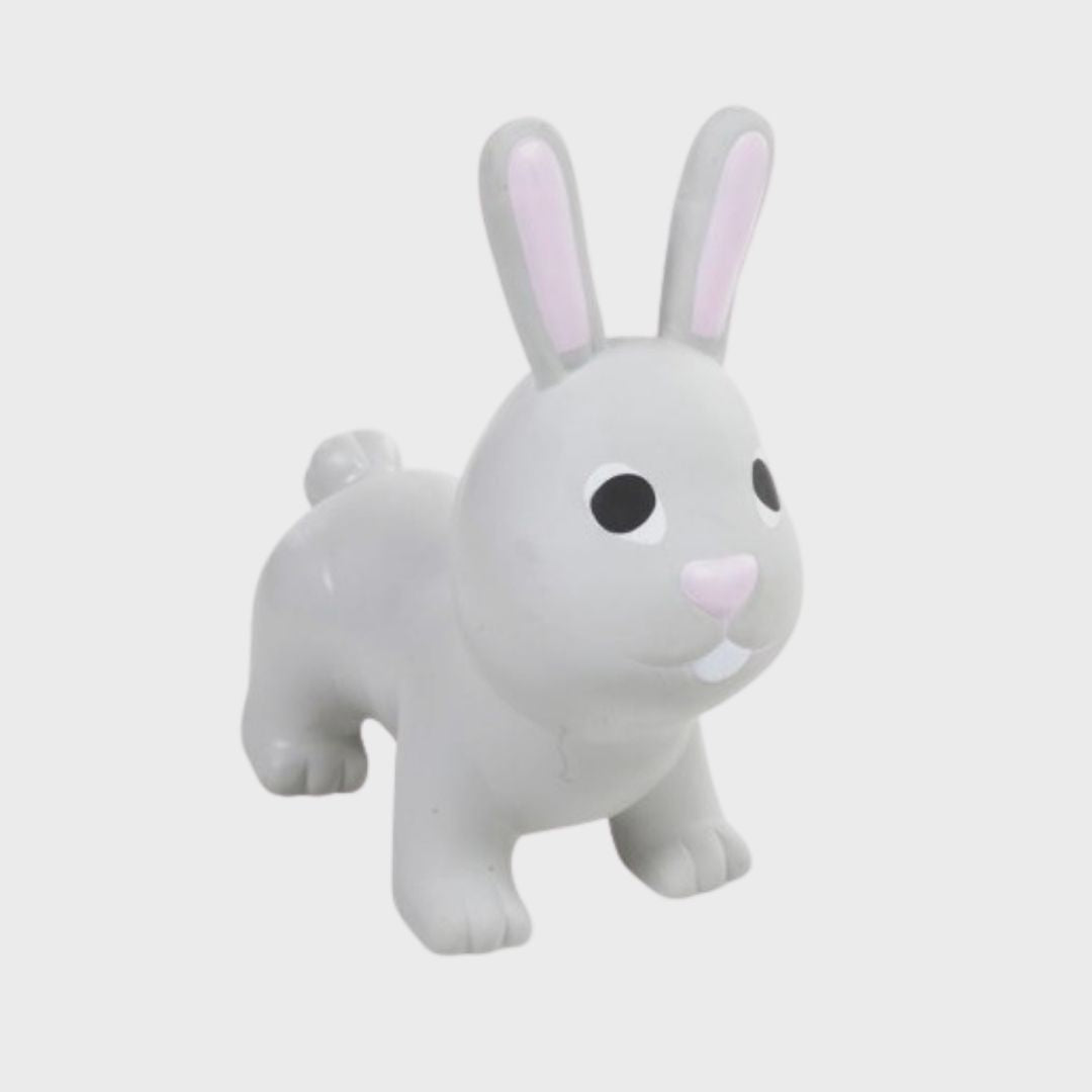 Animal Saltarin de Conejito - Gris - HearthSong (Edad 18 meses+)