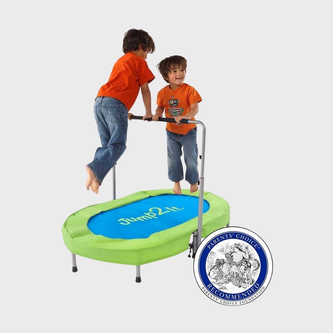 Trampolin para 2 - Jump 2 it - con asa ajustable - HearthSong