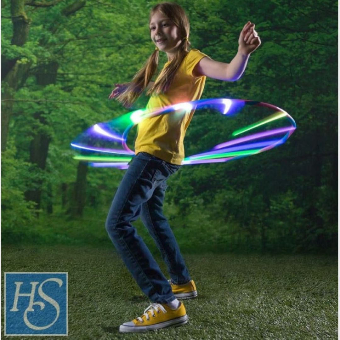Hula Hoop con luz Led - HearthSong (Edad 3+)
