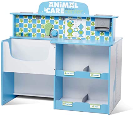 Juego Centro Veterinario multifuncional de cuidado de animales Melissa & Doug (Edad 3-12)