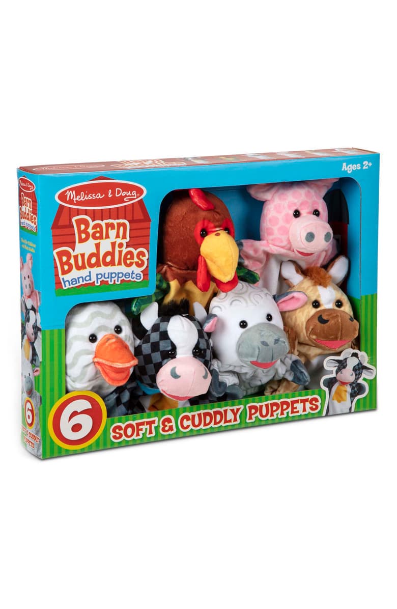 Marionetas de mano de animalitos de granja - Melissa & Doug (Edad 2+)