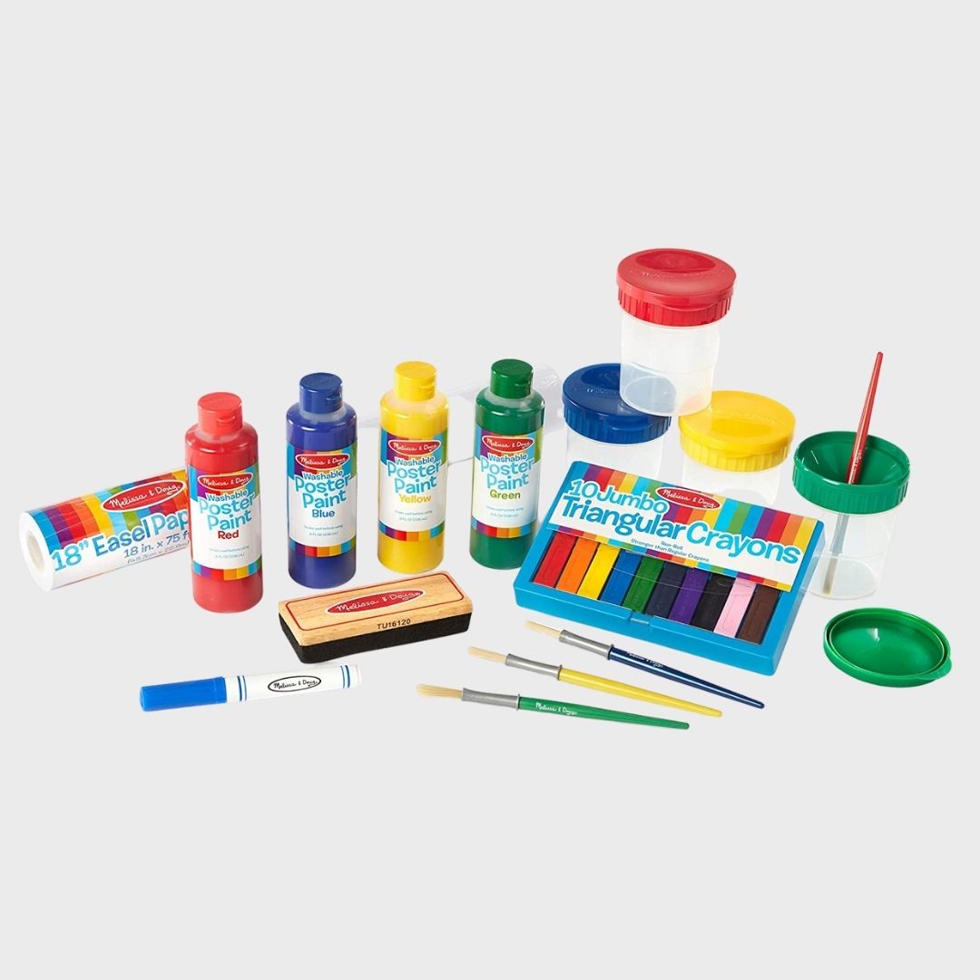 Set de accesorios de arte - Melissa & Doug (Edad 3-12)