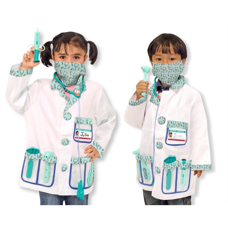 Traje de Doctor para Niños o Niñas - Melissa & Doug