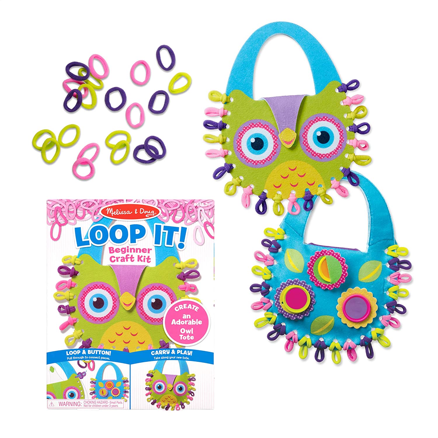 Kit de Manualidades/Bolso de Buho - Melissa & Doug (Edad 3-12)