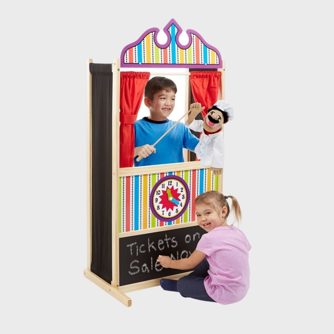 Teatro de titeres para niños - Melissa & Doug (Edad 3-12)