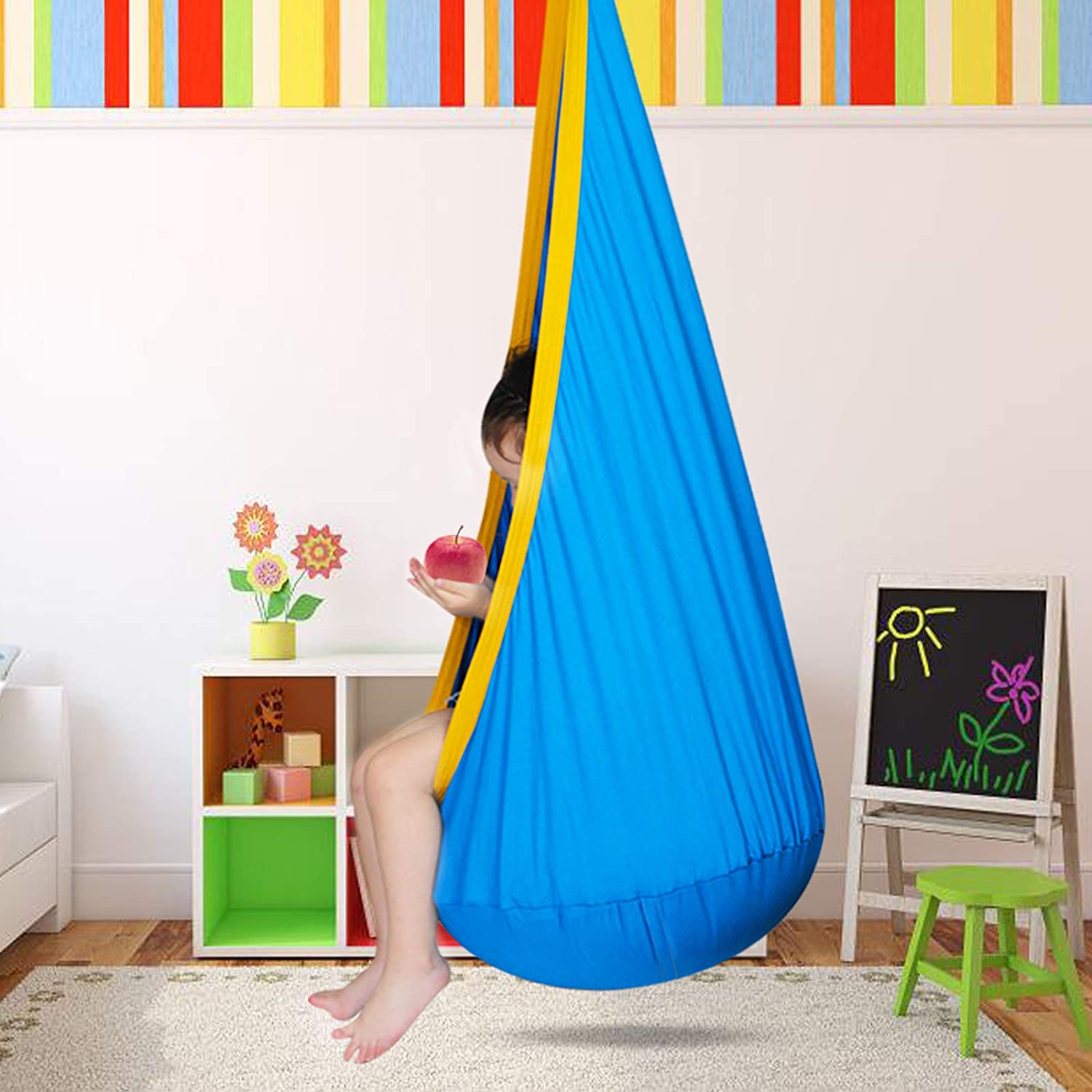 Pod Swing - Hamaca colgante para niños - (Edad 2+)