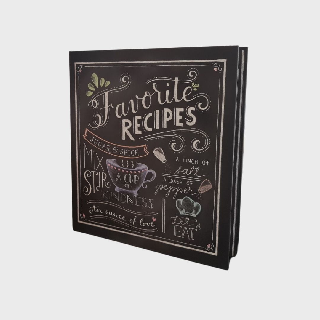 Porta Libros Personalizado con Libro de Cocina - Combo