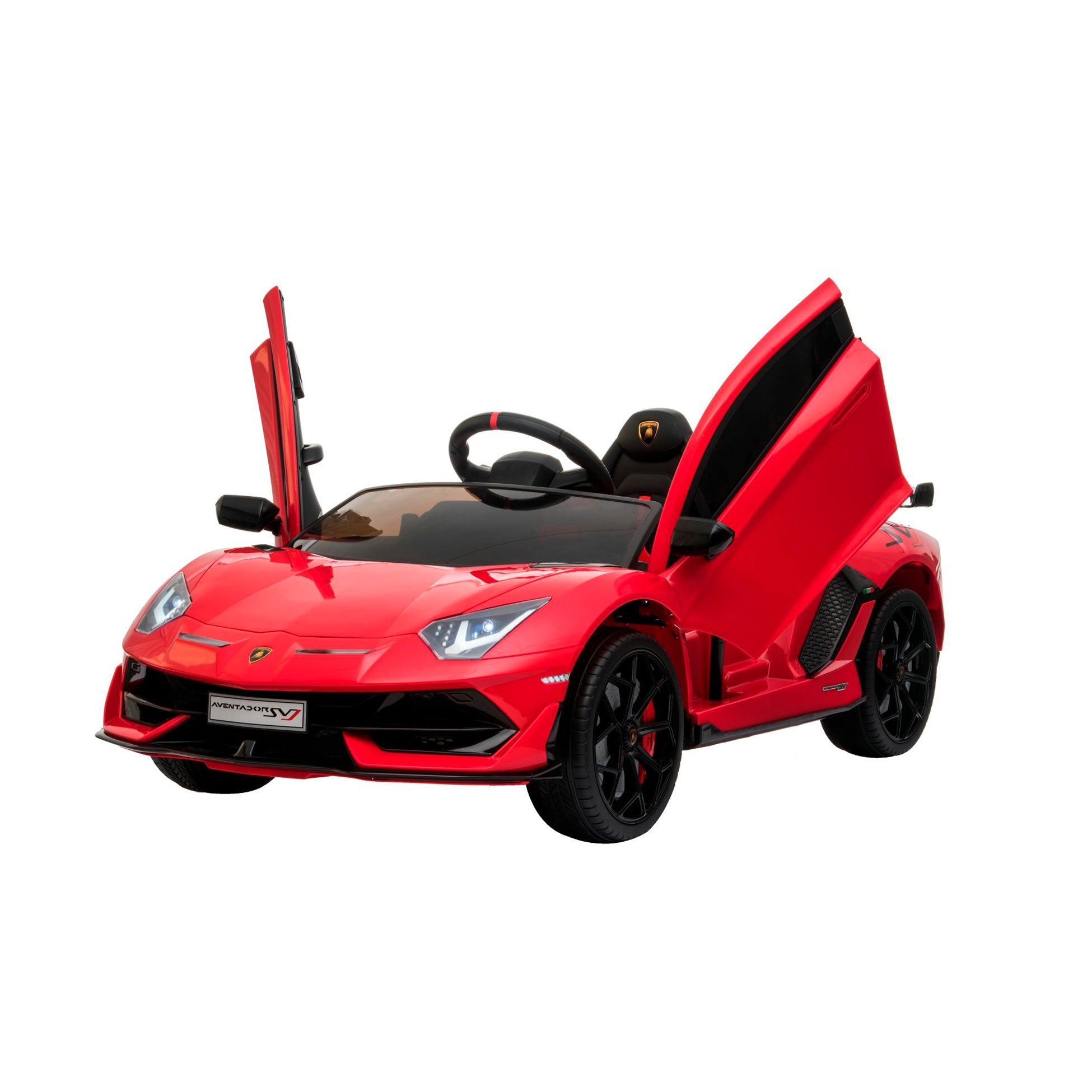 Carro Electrico - Lamborghini - Rojo - 1 asiento (Edad 2-7)