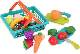 Juego de frutas y verduras de juguete para cortar (Edad 3+)