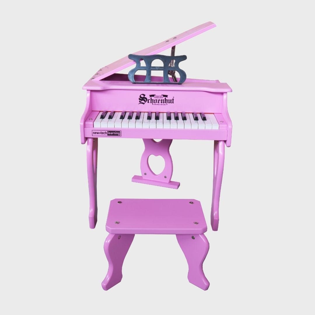 Piano Digital Baby Grand de 30 teclas / Rosado - Schoenhut (Edad 3+)